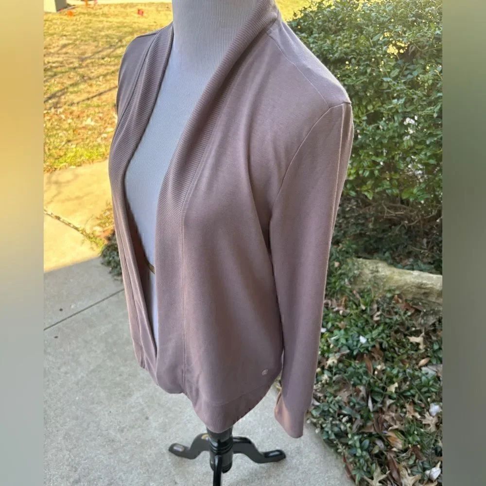 Apana Mauve Cardigan size S - Picture 4 of 7